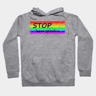 Stop homophobia Hoodie